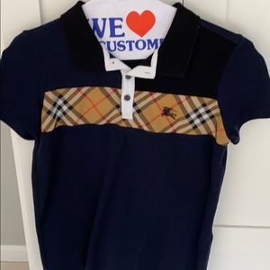 Burberry polo for boys